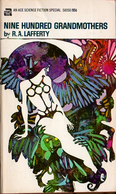 the cover of Nine Hundred Grandmothers by R.A. Lafferty